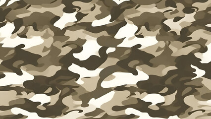 camouflage, army pattern, safari style, brown, khaki color, fashionable design for fabric