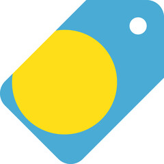 Palau Flag on Price Tag