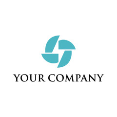 Very strong and modern house roof logo concept