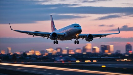 airplane at the airport