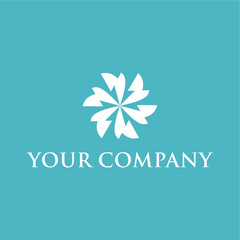 Very strong and modern house roof logo concept