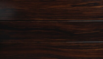 Close-up shot of dark wood with glossy finish and deep tones