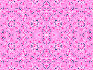 Fototapeta premium Ikat seamless pattern, geometric design, motif ethnic handmade, Ikat ethnic tribal, boho colors seamless wallpaper. Ethnic Ikat abstract background art,