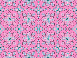 Ikat seamless pattern, geometric design, motif ethnic handmade, Ikat ethnic tribal, boho colors seamless wallpaper. Ethnic Ikat abstract background art,