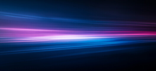 A blue and purple gradient, blurred on the edges, on a black background
