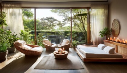 Fototapeta premium A haven of peace for ultimate wellness. 