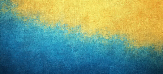 Obraz premium A blue and yellow gradient background with a grainy texture