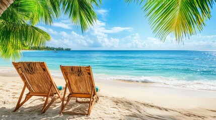 Room resort at beach on summer