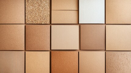 Naklejka premium Brown eco recycled kraft paper texture cardboard background