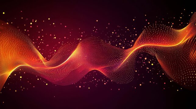 abstract orange and red baground