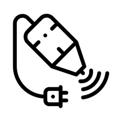 Icon Laser Icon With Style Outline