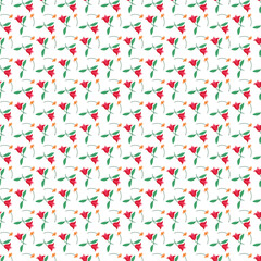 Floral Joy Seamless Vector Pattern Design