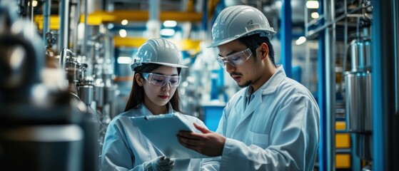 Scientists conduct research in a laboratory during evening hours focusing on experiments under artificial lighting