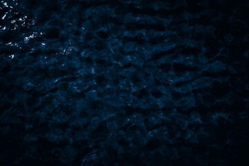 dark sea, topview