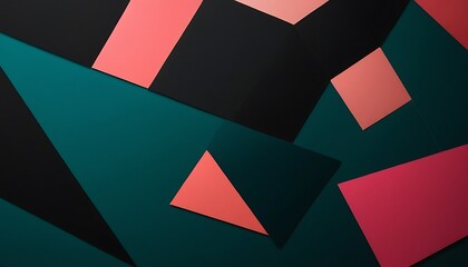 Obraz premium red green background Simple gradient green and red abstract with basic water wave line curve.2