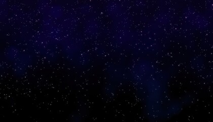 Obraz premium A Dark Night Sky Filled With Distant Stars