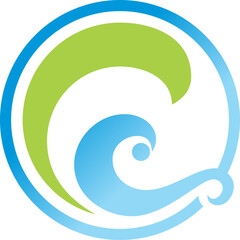 bio wave water ecology logo.