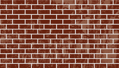 Obraz premium Grunge Brick Wall Texture. Graphic Design Elements and templates vector art