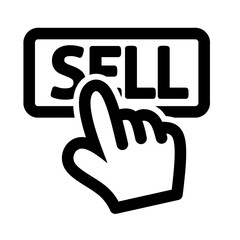 sell button icon