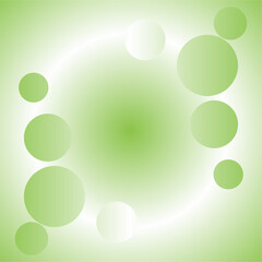 This image is background with green gardient motif, created dynamic artistic design, he makes calm and fresh like plants