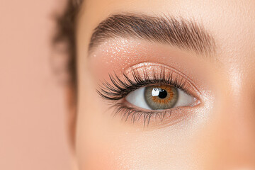 Obraz premium beauty woman with eye