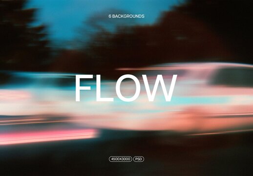 Flow Backgrounds Pack With Generative AI