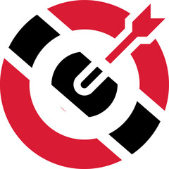 Trinidad & Tobago Flag on Target icon