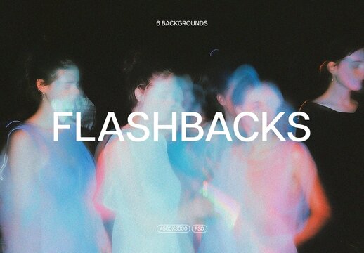 Flashbacks Backgrounds Pack With Generative AI