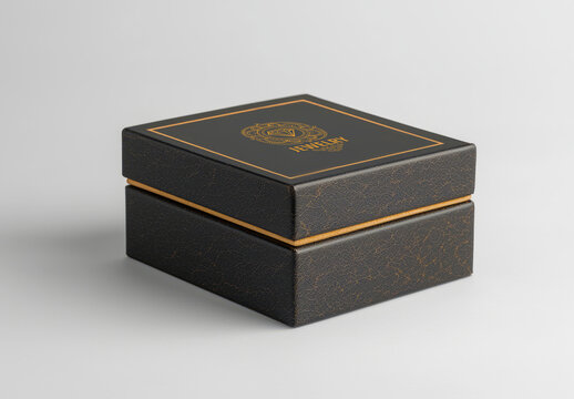 Packaging Box Mockup Template