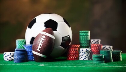 soccer ball on the table