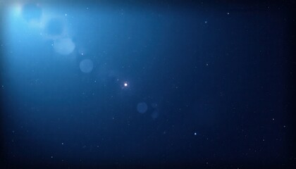 Naklejka premium Night Sky Stars Shining Brightly Blue Hues