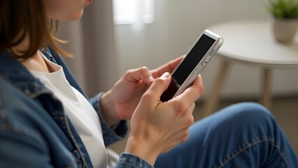 a person is holding a phone with a screen that says lg on the screen.