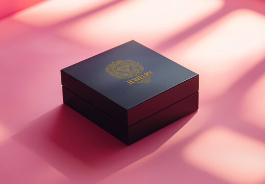 Packaging Box Mockup Template