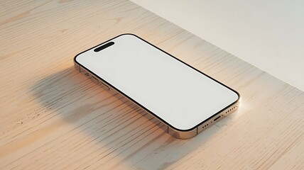 Realistic Smartphone Mockup 3D Render 