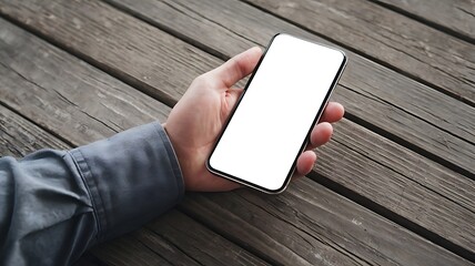 Realistic Smartphone Mockup 3D Render 
