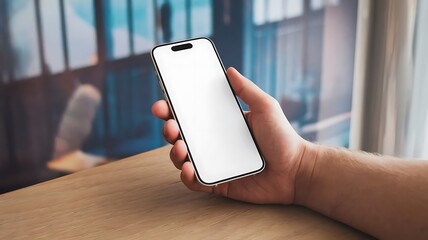 Realistic Smartphone Mockup 3D Render 