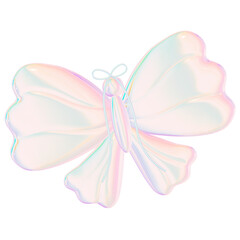 3D Iridescent rainbow stickers 