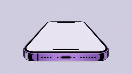 Realistic Smartphone Mockup 3D Render 