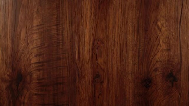 Walnut tree texture close up. Wide walnut wood texture background. Walnut veneer is used in luxury finishes, 4k Wallpaper Background Animation Video