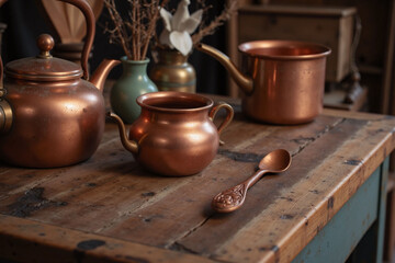 still life with teapot and cup