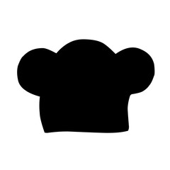 Hand drawn cap hats Silhouette 