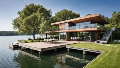 Obraz premium pool in a resort