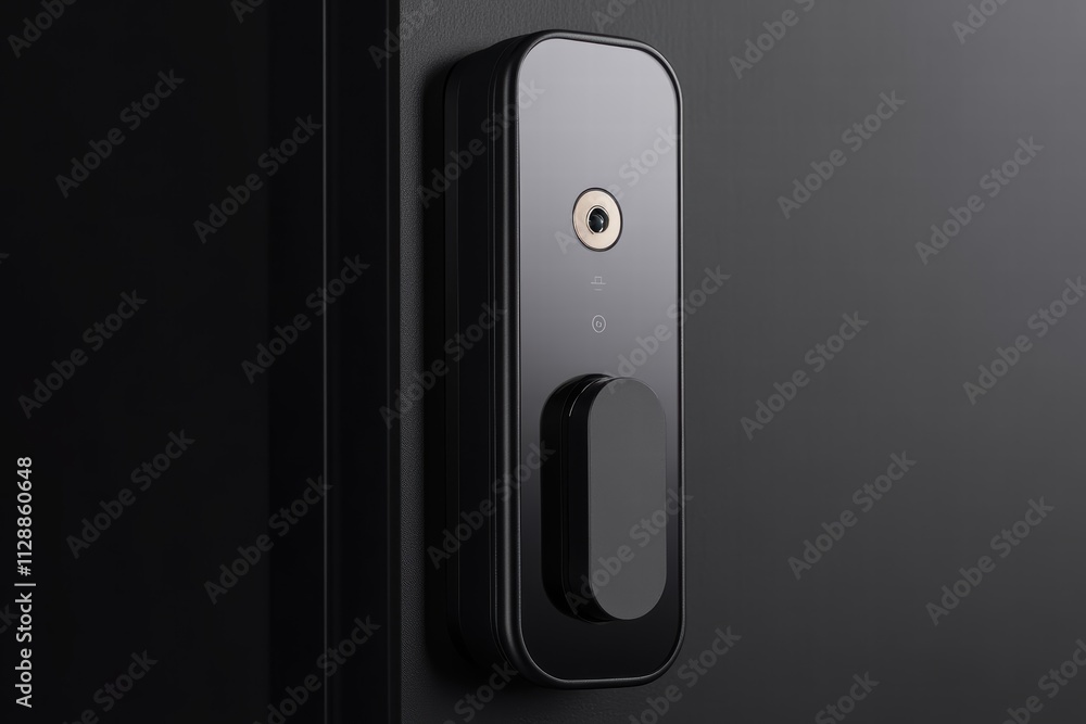 Poster smart lock enables remote access for home security and convenience