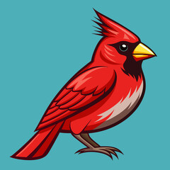 "Stylish cardinal bird generative AI vector & line art designs for creative digital projects."