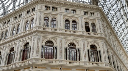Galerie Umberto I à Naples, italie