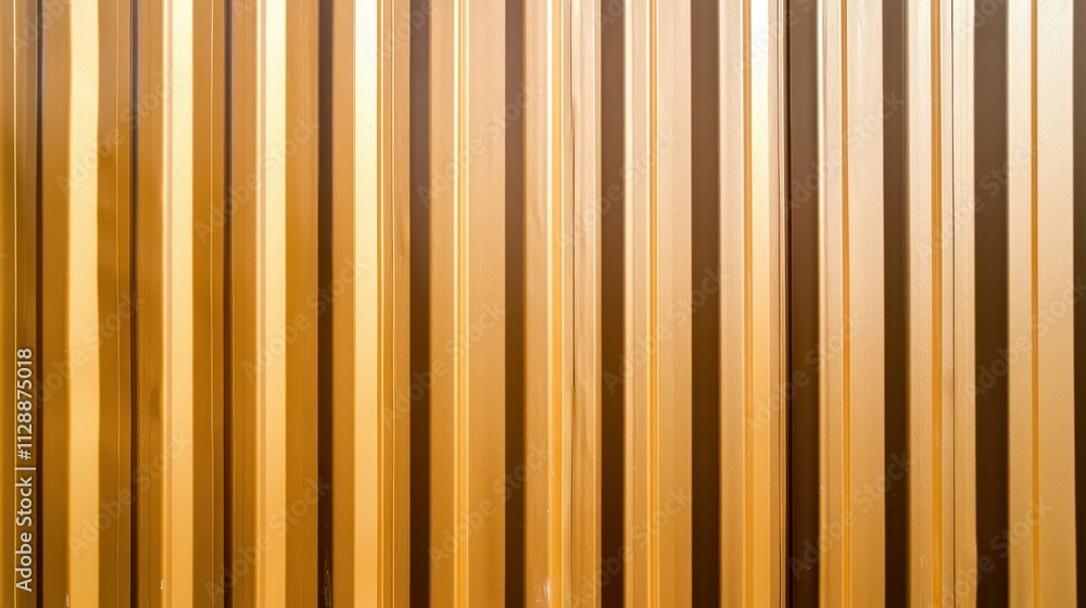 Poster abstract pattern of vertical stripes in warm golden brown tones for background use