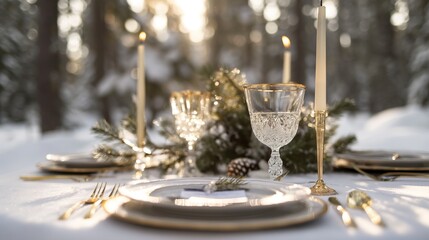 elegant Christmas d&eacute;cor