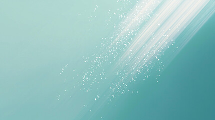 Fototapeta premium A minimal backdrop featuring a gradient that transitions smoothly from light green to white, perfect for a presentation or banner, creating a fresh and calming atmosphere.