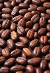 Closeup of cacao beans with macro photography, food item, edible component, gourmet treat