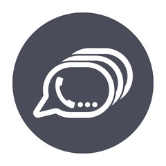 Calling Icon - Vector Graphics for Communication & Design Projects